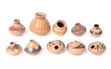 Miniature Southwest Pottery Vase Collection