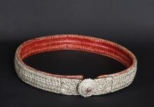 Ottoman Silver Belt, 19th Century