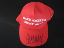 Donald Trump Signed Hat Certified w COA