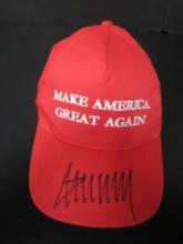 Donald Trump Signed Hat Certified w COA