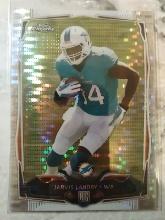 2014 Topps Chrome Rookie Refractor Pulsar Jarvis Landry #177