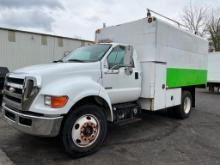 2008 FORD F750 CHIP TRUCK