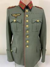 WWII GERMAN NAMED FAMOUS GENERAL OFFICER UNIFORM TUNIC - Werner Freiherr von Fritsch