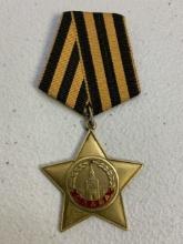 USSR VERY RARE ORDER OF GLORY 1st CLASS - GOLD