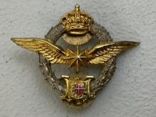 KINGDOM OF YUGOSLAVIA WWII ARMY AIR SERVICE  NAVIGATORS WINGS BADGE