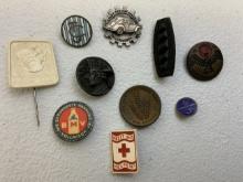 GERMANY THIRD REICH LOT OF PINS AND TINNIES