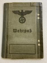 GERMANY THIRD REICH LUFTWAFFE PERSON WEHRPASS AND EXTRA DOCUMENT