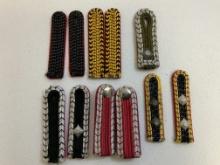 WWII GERMANY LOT OF SHOULDER BOARDS INSIGNIAS