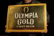 Olympia Gold Sign