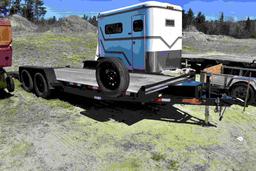 2024 83x20 Down 2 Earth 7000# power tilt car/equipment trailer