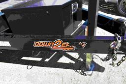 2024 83x20 Down 2 Earth 7000# power tilt car/equipment trailer
