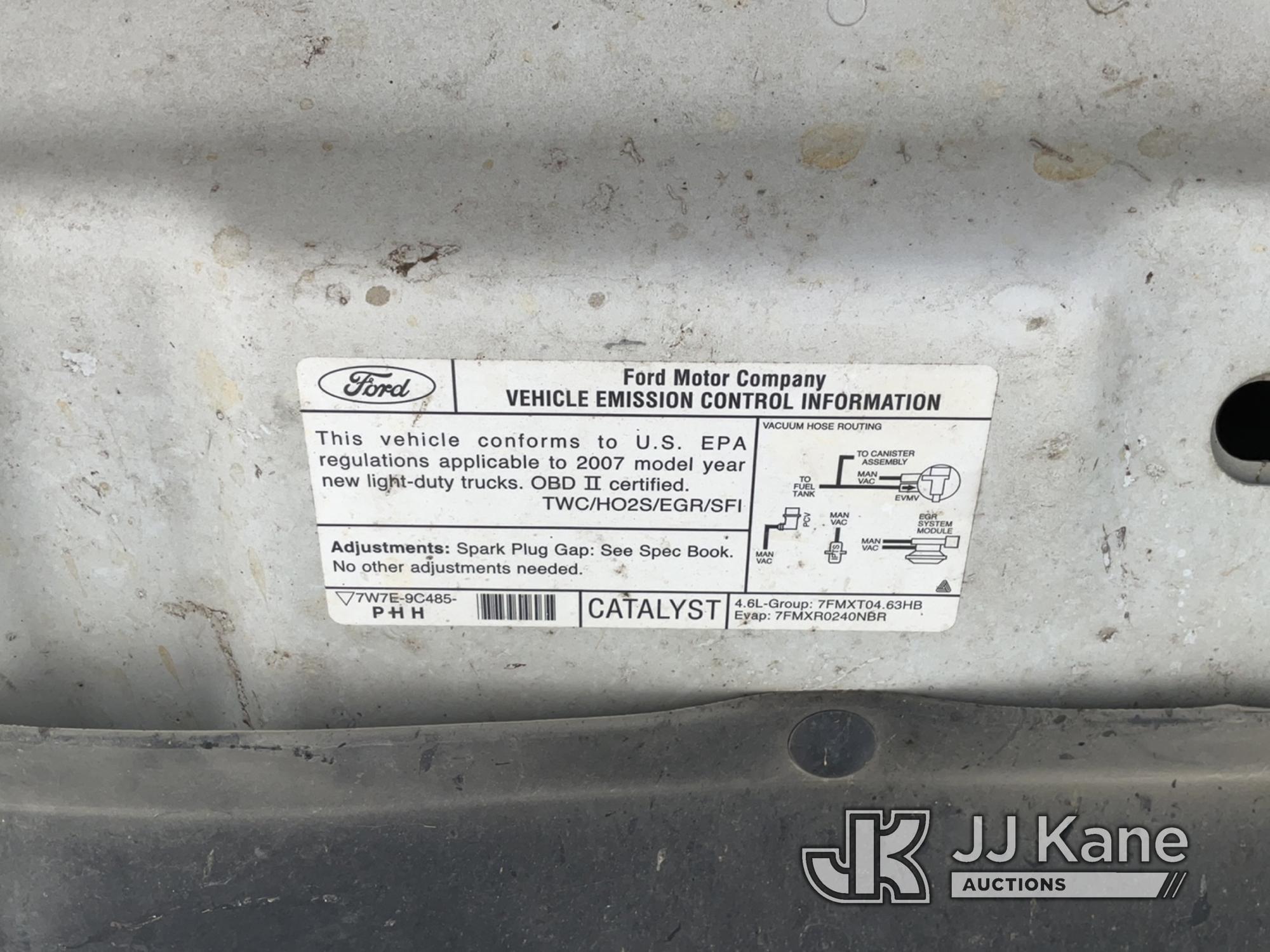 (Conway, AR) 2007 Ford F150 Extended-Cab Pickup Truck Runs & Moves) (Jump To Start, Weak Batteries