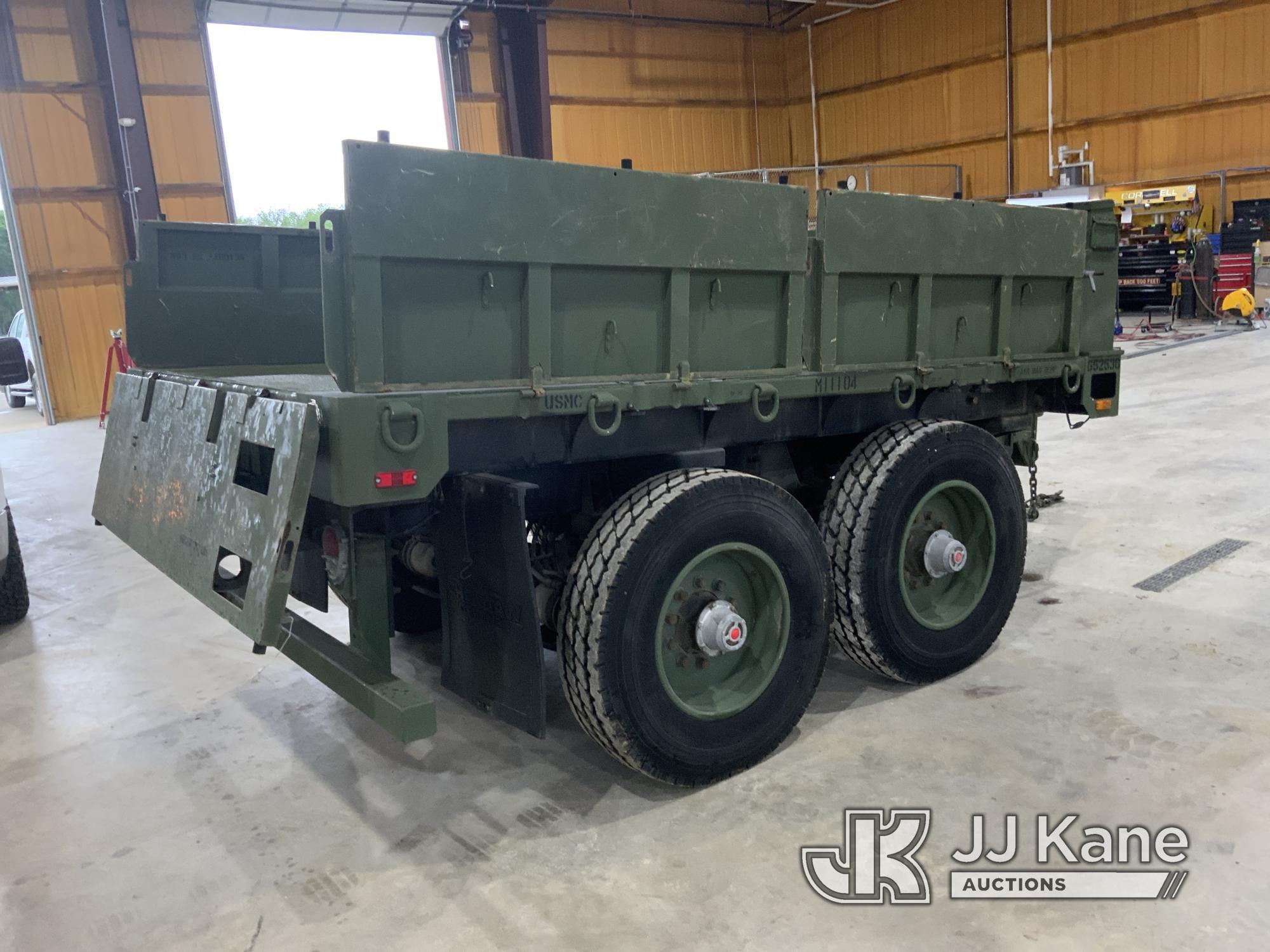 (Aubrey, TX) 2015 Choctaw Defense MK593 Cargo Trailer, Military - MTVR trailer cargo, NSN 2330-01-62
