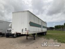 1987 RoadRailer Van Body Trailer Fair) (Seller States: Unit has not moved in a long time. Unknown if