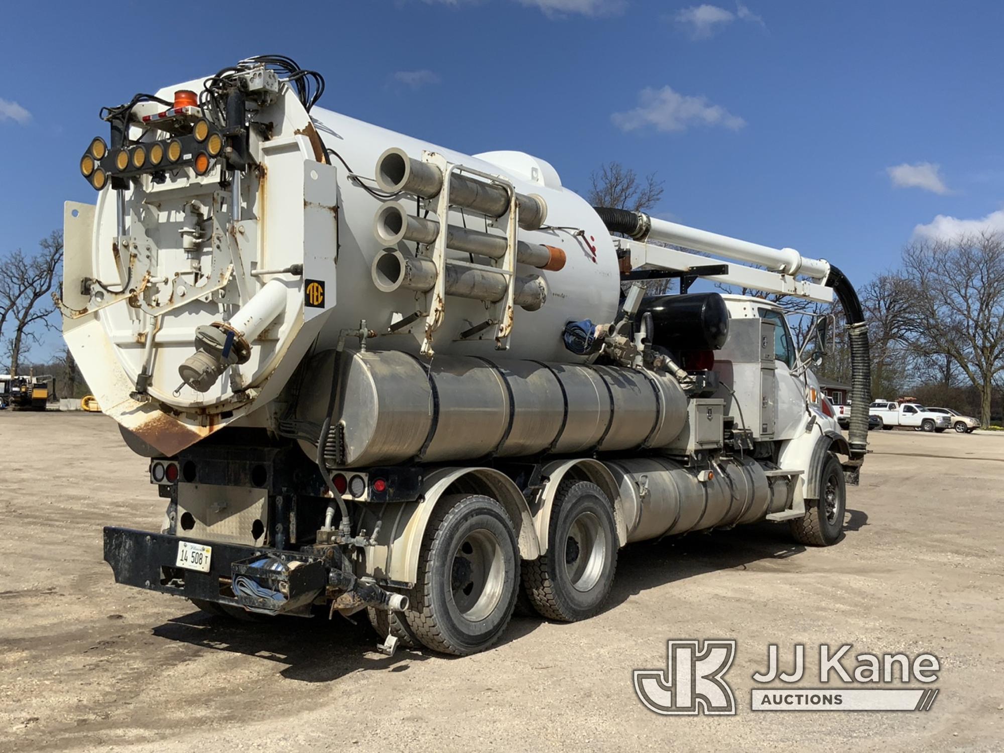 (Hampshire, IL) Vactor 2113-824-18, Vactor/Sewer & Jet Rodder System mounted on 2005 Sterling Acterr