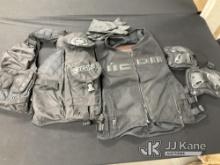 (Jurupa Valley, CA) Two Motorcycle Vests (Used) NOTE: This unit is being sold AS IS/WHERE IS via Tim