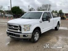 2016 Ford F150 4x4 Extended-Cab Pickup Truck Runs, Moves