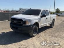 2020 Ford F150 4x4 Extended-Cab Pickup Truck Runs, Moves, Check Engine Light, Cracked Drivers Door W