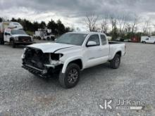 2019 Toyota Tacoma Extended-Cab Pickup Truck Runs & Moves, Front Damage, Rust & Body Damage, Must Be