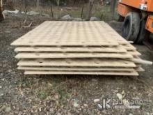 (6) 6 ft. x 10 ft. Signaroad Construction Mats NOTE: This unit is being sold AS IS/WHERE IS via Time