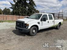 2010 Ford F350 Crew-Cab Pickup Truck Not Running, Condition Unknown) (Battery Is Missing, Tires Good