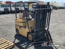 Caterpillar T50D Forklift No Propane Tank, Condition Unknown