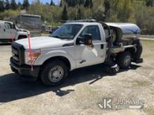 2014 Ford F250 Sweeper Runs, Moves & Operates