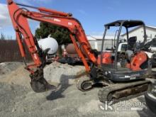 Kubota KX121-3S Mini Hydraulic Excavator Runs, Moves & Operates