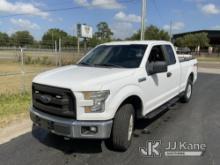 2015 Ford F150 4x4 Extended-Cab Pickup Truck Runs & Moves) (Body/Paint Damage