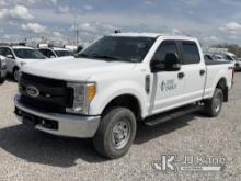 2017 Ford F250 4x4 Crew-Cab Pickup Truck Runs & Moves) (Center Console Removed) (Duke Unit