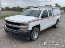 2018 Chevrolet Silverado 1500 4x4 Crew-Cab Pickup Truck Runs & Moves) (Runs Rough, Check Engine Ligh