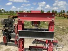 50 ton Hydraulic Press (Condition Unknown) NOTE: This unit is being sold AS IS/WHERE IS via Timed Au