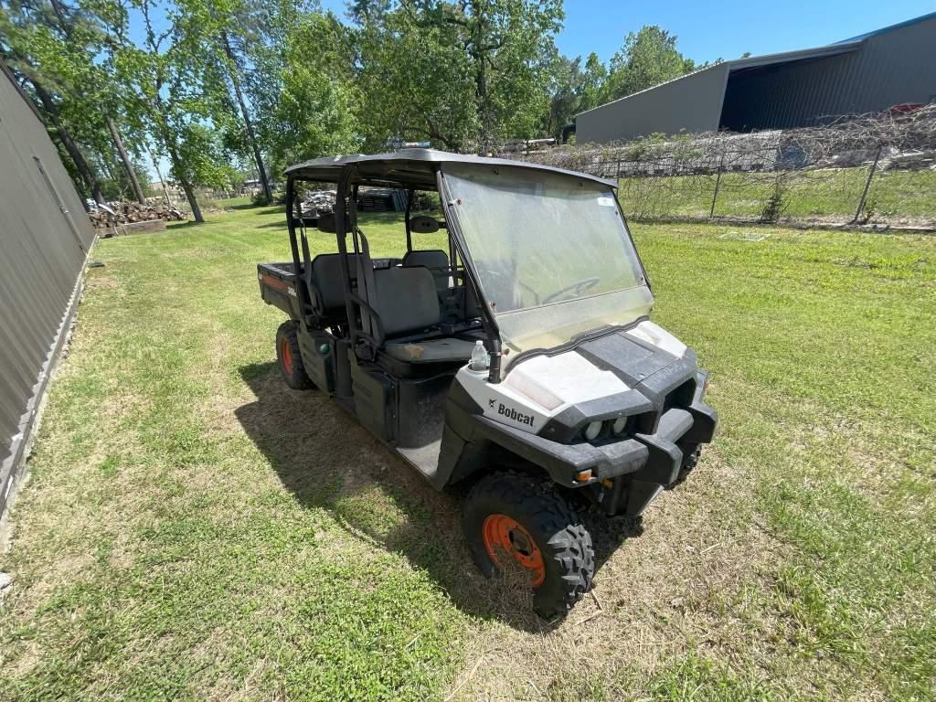 2011 BOBCAT 3400SD 2-SEAT SIDE BY SIDE; P/B DIESEL ENGINE; S/N AJNW11375; NO KEY AND NO KEY SWITCH;