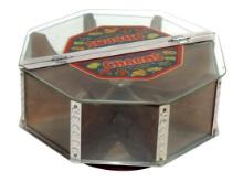 Candy Store Charms Counter Dispenser, mfgd by Charms-Newark, NJ, octagonal