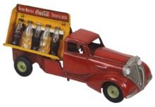 Coca-Cola Toy Delivery Truck, pressed steel, mfgd by Metalcraft, scarcer "l