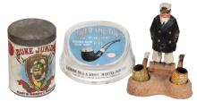 Tobacco Change Receiver, Cigar Tin & Pipe Holder (3), Over The Top "The Win