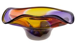 Murano Style Glass Bowl