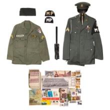 Vietnam War Era Military Uniform and Ephemera Assortment