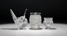 Lalique Crystal Vase Assortment
