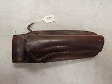 HUNTER, BROWN LEATHER HOLSTER FOR 6" SINGLE ACTION