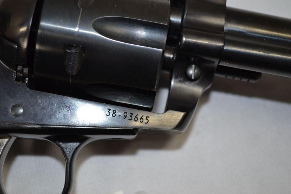 Ruger New Model Blackhawk 357mag, Single Action 6 Shot Revolver, 4 3/4" BBL, Adj Sights, With Factor