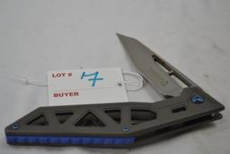Tailwind Ball Bearing Pocket Knife w/Belt Clip #BK5138D2 3-1/2" Blade