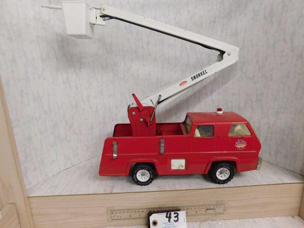 Tonka Fire Engine Toy, Engine Snorkel.
