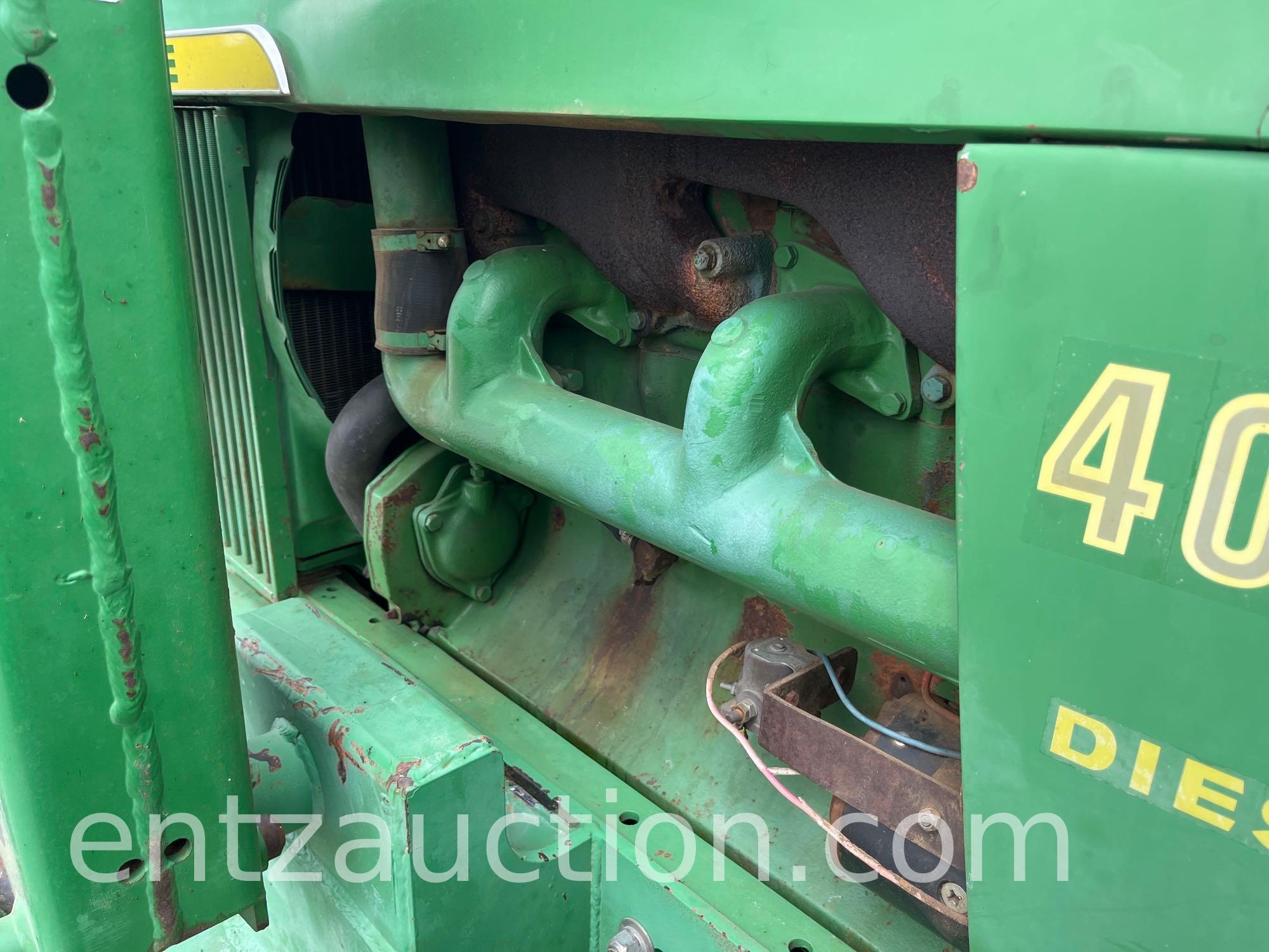 1964 JD 4020 TRACTOR, SYNCHRO, 3PT,
