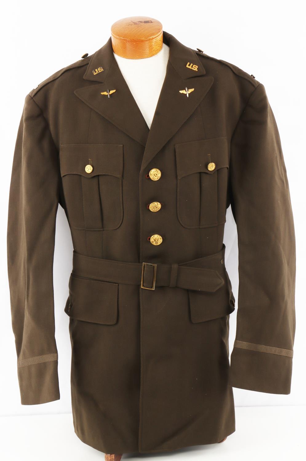 WWII AAC ARMY AIR CORP OFFICERS UNIFORM 1ST LT.