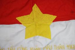 VIETNAM NVA PATRIOTIC 1968 VIETNAMESE FLAG