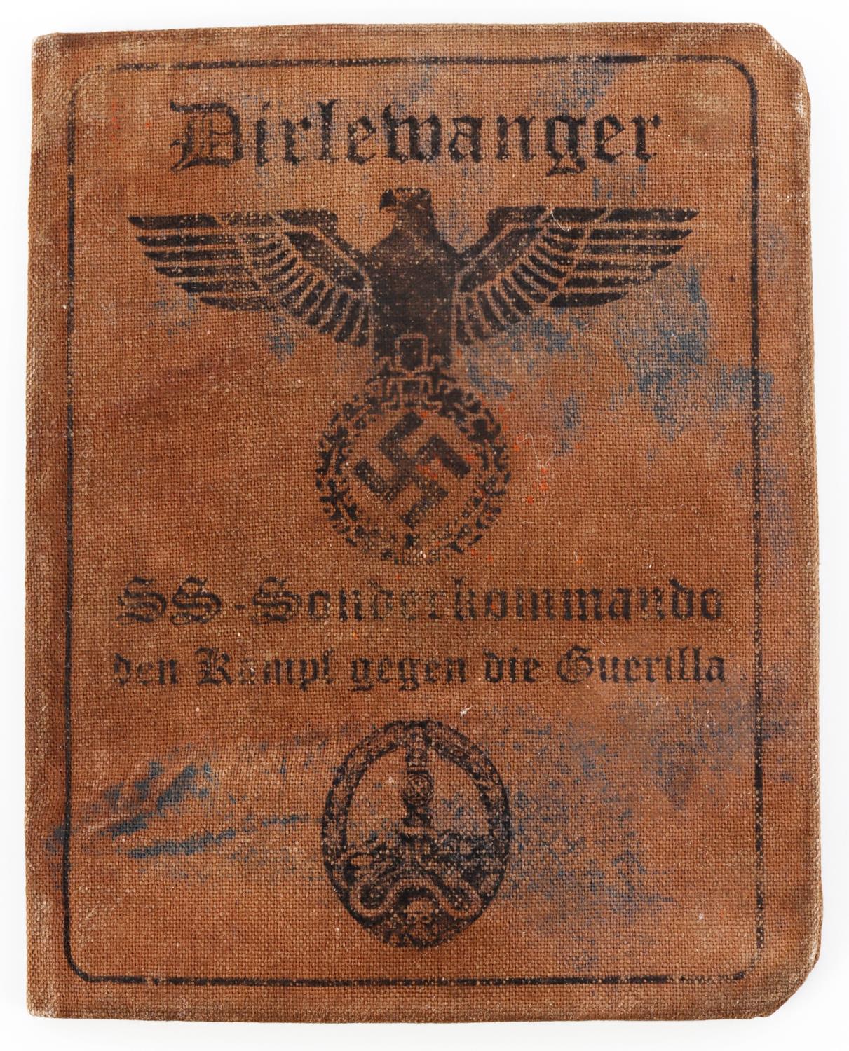 WWII GERMAN REICH SECRET POLICE AUSWEIS & ID LOT