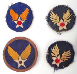 LOT OF 11 IN-COUNTRY MADE ARMY AIR CORP PATCHES