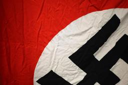 WWII GERMAN THIRD REICH NSDAP BANNER FLAG