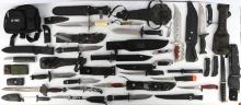 LARGE & VARIED KNIFE COLLECTION NEW & USED